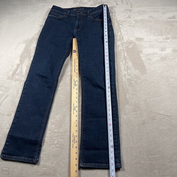 Mott & Bow Men's Jeans Wooster Straight Fit Denim Casual 32x32 Blue - Picture 5 of 8